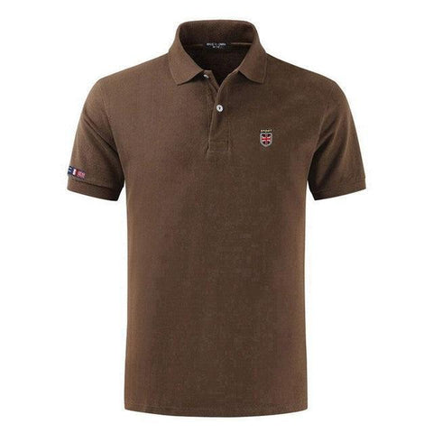 100% Cotton Top Quality 2022 Summer New Men&#39;s Polos Shirts Plus Size XS-5XL Solid Color Short Sleeve Polos Homme Lapel Male Tops - ElitShop