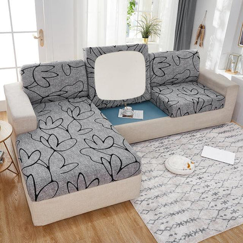 1/2/3/4 Seater Sofa Cushion Cover for Living Room Elastic Furniture Couch Slipcover Chaise Longue Sofa Cover Stretch - ElitShop