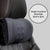 Car Neck Electric Massage Pillow Waist Memory Foam Car Headrest  Auto Seat Head Support Lumbar Support For Office Chair Cushion