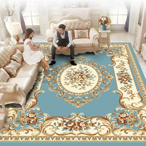 Modern jacquard Carpets For Living Room Home European thick Carpet Bedroom Rug Polypropylene Sofa Floor Mat Study Rugs - ElitShop