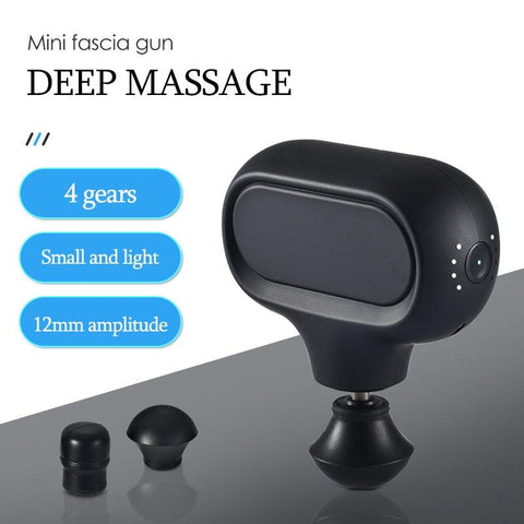 Mini Electric Muscle Massage Gun Portable Fascia Gun Neck Muscle Massager Pain Therapy for Body Massage Relaxation Pain Relief - ElitShop