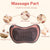 Relaxation Massage Pillow Vibrator Electric Shoulder Back Heating Kneading Infrared Therapy Pillow Shiatsu Neck Massager