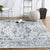 American Country European Neo-classical Retro Old Blue Living Room Bedroom Kitchen Bedside Carpet Floor Mat Customization