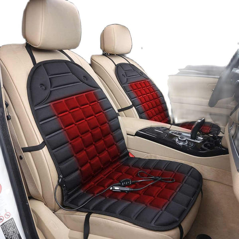 Heated Car Seat Cushion 12V Universal Auto Heating Seat Mat Electric Cushions Heating Pad Winter Household Heater Seat Cover - ElitShop