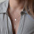 New 925 Sterling Silver Multi layer Choker Necklace Round Long Pendants Necklaces Gift For Women Fine Accessories NK115