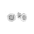 S925 Silver Color Earrings Flower Daisy Heart Trend Earrings For Women Jewelry Ear Studs Fit Original Pandora Me Charm