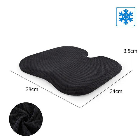 Summer Gel Car Support Seat Cushion Auto Massage Hips Orthopedic Pillow Office Chair Seat Cushion Car Coccyx Pain Relief Pillow - ElitShop