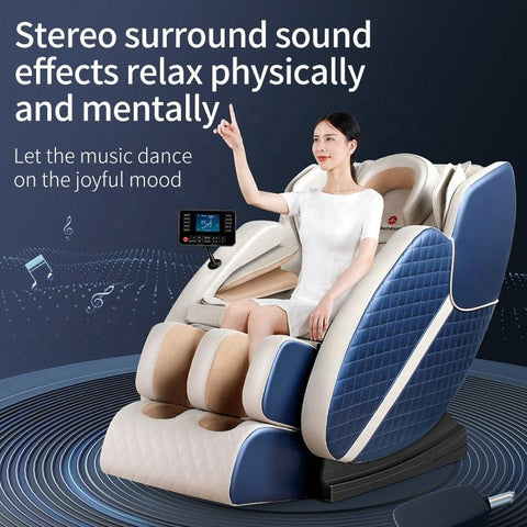Japanese 3D Luxury Electric 4D zero gravity Full Body Shiatsu Recliner massage chair - ElitShop