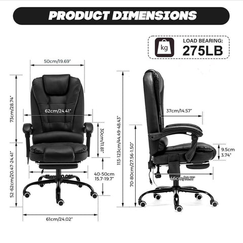 High-quality massage chair 7 point massage home Chair computer game chair Special offer staff lift chair and swivel function - ElitShop