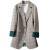 Spring and Autumn Plus Size Retro Plaid Suit Women Jacket 2021 New Slim Korean Small Suit