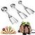 Ice Cream Scoops and Watermelon Fruit Ball Scoops 3Pcs with Different Sizes and Stainless Steel Spring Handle 8084275 2022 – $9.26