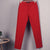 Casual Cotton Ankle-Length 92cm Pants women oversized pants Mid slim waist candy-colored pencil pants joggers women joggers