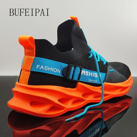 Breathable Running Shoes 46 Light Men&#39;s Sports Shoes 45 Large Size Comfortable Sneakers Fashion Walking Jogging Casual Shoes2020 - ElitShop