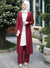 Elegant three pieces muslim sets Worship service robe suits top dress + pants + outer Robes Tunic Jubah dubai Ramadan robes sets