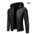 Men Faux Leather Jacket Motorcycle 5XL Men&#39;s  Jackets Black  Jaqueta De Couro Masculina Outwear Male PU Leather Coats Mens,ZA319