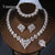 Emmaya Luxury Style Flower Shape Fascinating Design Four-piece Set Fashion Necklace For Female Brilliant Jewelry Party Dress-up
