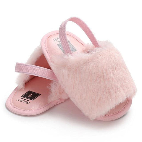 Newborn Baby Girl Soft Sole Crib Shoes Infant Toddler Summer Sandals 0-18 Months First Walker Baby Shoes Anti-slip - ElitShop