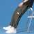 Cargo Pants Men&#39;s Spring Leisure Bunched Pants Korean Hong Kong Style Straight Leg Loose Nine Cent Pants Khaki