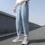 New Loose Men Jeans Male Trousers Simple Design High Quality Cozy All-match Students Daily Casual Straight Denim Pants
