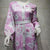 AB038 Long Dress Pink Abaya Soiree Muslim Islamic Clothing For Women To Pray World Apparel Store Turkish Beautiful Print Flower