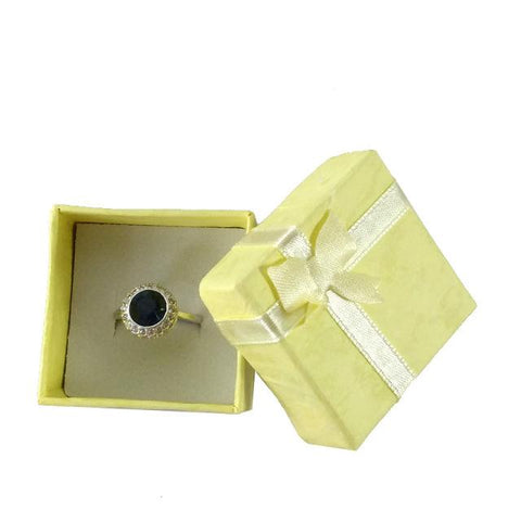 19 Colours Ring Box Earring Package Case Cute Ribbon Paper Necklace Wedding Stud Jewelry Organizer Storage Gift Caja Expositor - ElitShop
