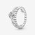 925 Sterling Silver Rings For Women Original Crown Heart Wishbone Engagement Wedding Rose Gold Crystal Ring Luxury Jewelry