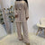 Kaftan Dubai Abaya Turkey Muslim Fashion Hijab Dress Muslim Sets Islam Clothing Women&#39;s Set Two Piece Tops And Long Pants Female