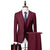 5XL( Jacket + Vest + Pants ) Boutique Pure Color Mens Business Formal Suit Three-piece Set and Two-piece Set Groom Wedding Dress