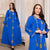Spring New Arrival Dubai Dress Abayas For Women Islamic Women&#39;s Clothing Muslim Fashion World Apparel Robe Long Blue Embroidery