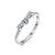 Hot Sale 925 Sterling Silver Princess Tiara Crown Ring Women Original 925 Silver Floral Zircon Rings Anniversary Jewelry Gift