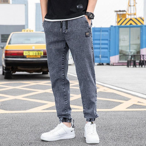 New Product Jeans Men&#39;s Loose Autumn Men&#39;s Stretch Casual Overalls Trendy Brand Harlan Trousers Long Pants for Men - ElitShop