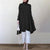 Ruffle Muslim Women Button Lapel Shirt Casual Top Spring Vintage Solid Long Sleeve Turkey Dubai Ladies Hijab Shirt Islam Clothes
