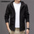 COODRONY Brand Jackets Men Clothing Spring Autumn New Arrival Classic Soft Solid Color Hooded Zipper Windbreaker Outcoats Z8076