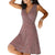 2022 New Casual Polka Dot Dress Women V Neck Sleeveless Bandage Beach Dress Summer Bohemian Dresses For Women Free Shipping