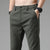 Elastic Waist Classic Man Casual Pants Straight Regular Four Seasons Fit Streetwear Casual Work Pants for Men,708
