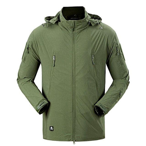 Mege Brand Men&#39;s Jacket Coat Military Tactical Clothing Camouflage Outwear US Army Breathable Nylon Light Spring Windbreaker - ElitShop