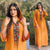Orange Hooded Dubai Moroccan Luxury Caftan Hat Muslim Fashion Evening Dresses Turkey Woman Plus Size Saudi Abaya Beading Tunic