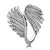 Original 925 Sterling Silver Majestic Feathers Fascination Lace Of Love Shine Swirling Lines Ring For Women Pandora DIY Jewelry