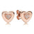 New S925 Pandora Earring Pave Heart Timeless Elegance Enchanted Crown Signature Earring For Women Jewelry Gift