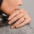 CANNER Simple Smooth Line V-Ring Ring 925 Sterling Silver Luxury Fine Jewelry Rings For Women Wedding Anillo Bague Bijoux Joyero