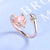 Korean Style Daisy Flower Elegant Opening Rings Women Adjustable Wedding Party Engagement Finger Rings Statement Jewelry Gift