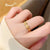 Rimiut Simple Bow Gold Index Finger Ring Ring Open Adjustable Ring for Women Wedding Party Ring for Women Best Gift Gold Rings