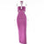 Vacation Knitted Maxi Dresses for Women Summer 2022 Elegant Sexy Party Cut Out Backless Bodycon Dress Sexy night sky suspender