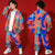 Kids Kpop Hip Hop Clothing Windbreaker Pullover Hoodie Jacket Tops Streetwear Pants for Girls Boys Jazz Dance Costume Clothes