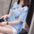 Oversize TShirt  Summer Women&#39;s Casual Short-sleeved T-shirt Printing Cotton Tops Loose Plus Size Leisure Tees L 4XL