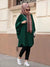 Hijab Tunic Muslim Women Fashion Wide Cut Bat Sleeve New Season High Quality Crepe Fabric Arabia Dubai Europe Moroccan Model