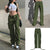 Women Cargo Straight Trousers Y2K Korean Style High Waist Pants Vintage Loose Jeans Fashion Baggy Casual Streetwear Outfits 2022