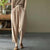 Lucyever 2022 Spring Summer Cotton Linen Pants Women Solid Color Casual Ankle-length Pant Woman Plus Size Lace-up Loose Trousers