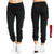 2022 new women&#39;s multi bag work clothes casual pants elastic waist tether pants streetwear women