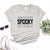 spooky Print Women Tshirts Cotton Casual Funny t Shirt For Lady Yong Girl Top Tee Hipster FS-527